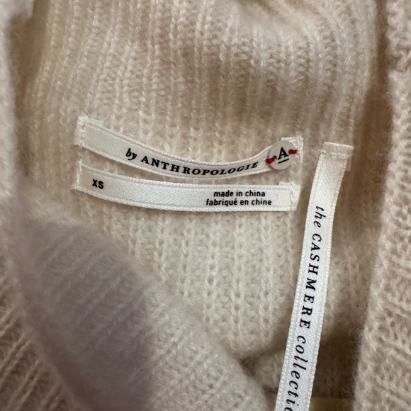 NWT Anthropologie Enza Cashmere Poncho Sweater Vest XS - Picture 6 of 6